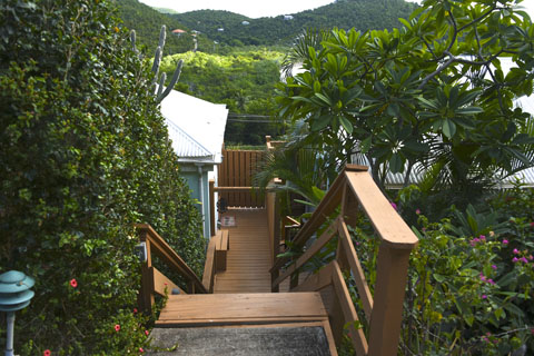St. John Rental - cottage private entry