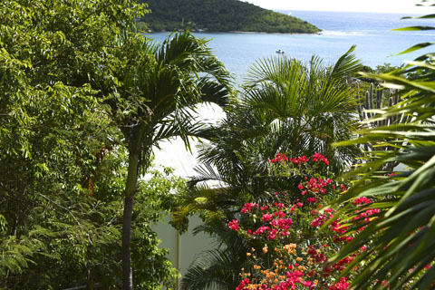 St. John Rental - cottage porch